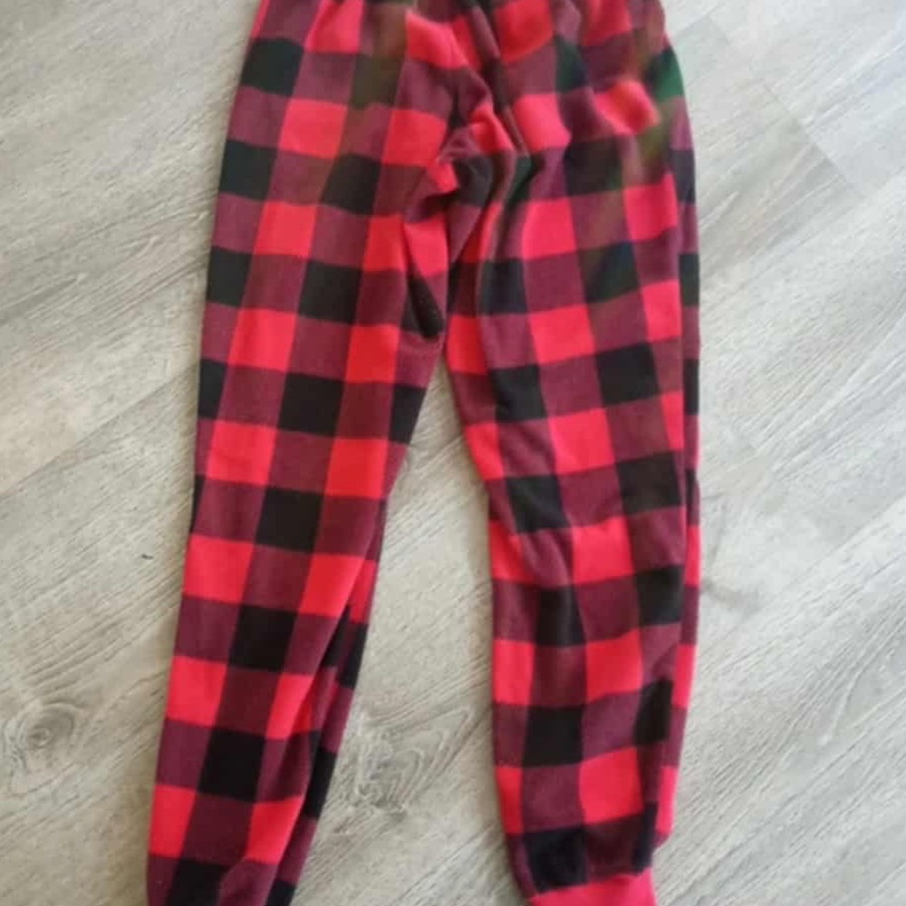 Aeropostale Red and Black Striped Garment